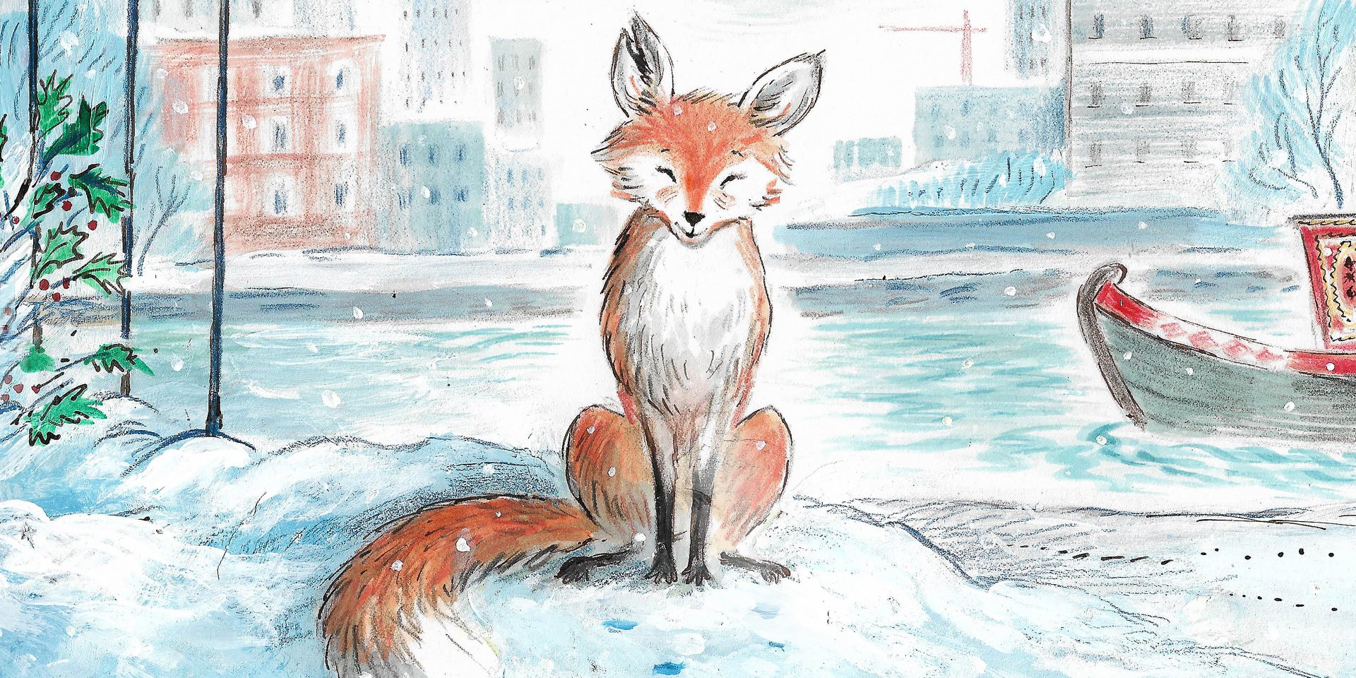 Celebrate Christmas with Gaspard the Fox!